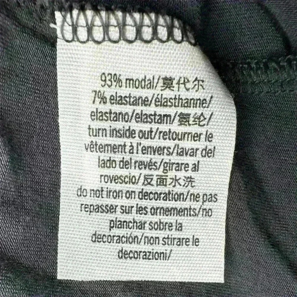 Victoria's Secret PINK Super Soft Longsleeve Tee Open Back Black Small - Picture 7 of 9